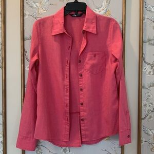 The North Face Pink Button Down Shirt
